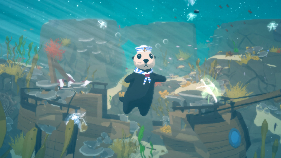 Screenshot aus dem Cozy Game Otterly Lost