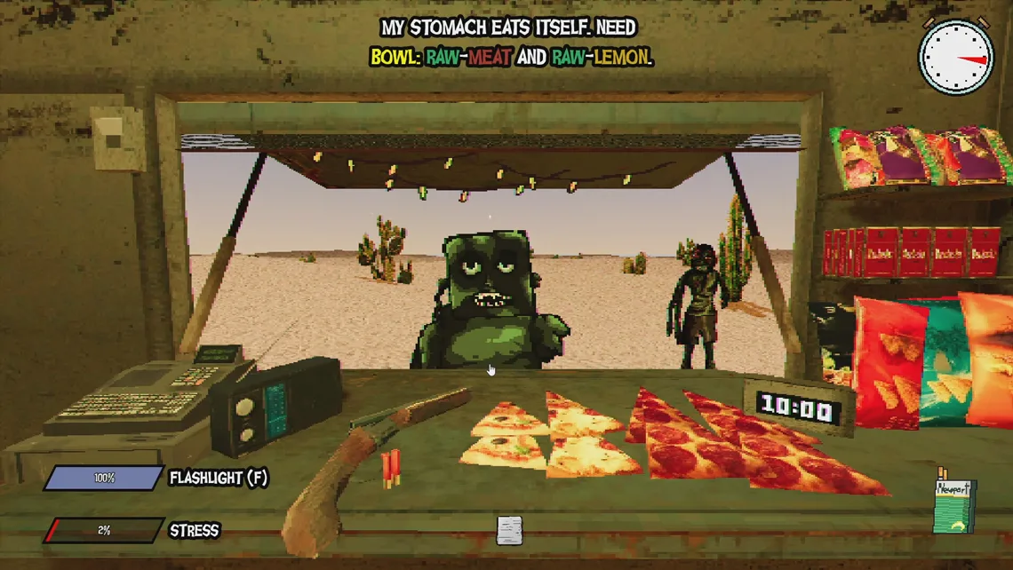 Wasteland Bites Horror Game